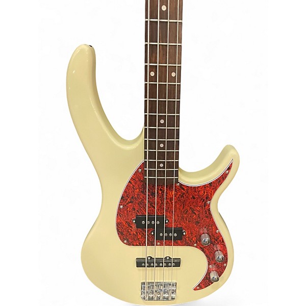 Used Peavey MILESTONE PJ Olympic White Electric Bass Guitar