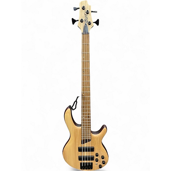 Used Cort B4 ELEMENT Natural Electric Bass Guitar