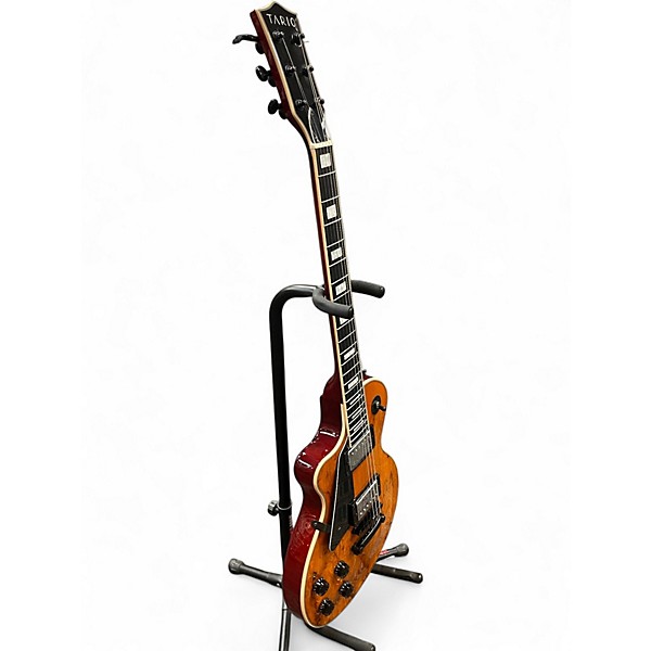 Used Tario SINGLE CUT SET NECK ORANGE Solid Body Electric Guitar