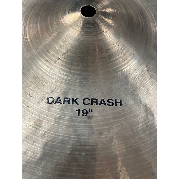 Used Paiste 19in masters dark crash Cymbal