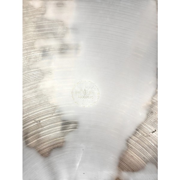 Used Paiste 19in masters dark crash Cymbal