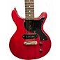 Used Harley Benton dc-junior faded cherry Solid Body Electric Guitar