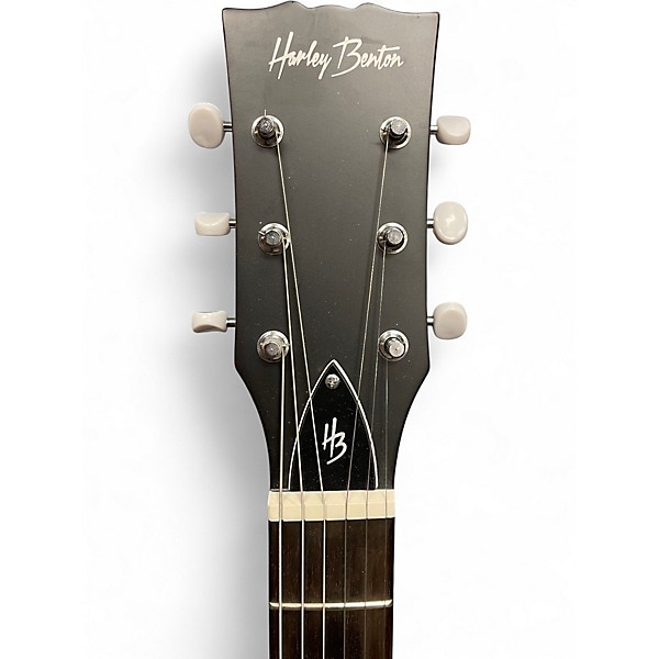 Used Harley Benton dc-junior faded cherry Solid Body Electric Guitar