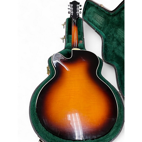 Used Guild X150 Vintage Sunburst Hollow Body Electric Guitar