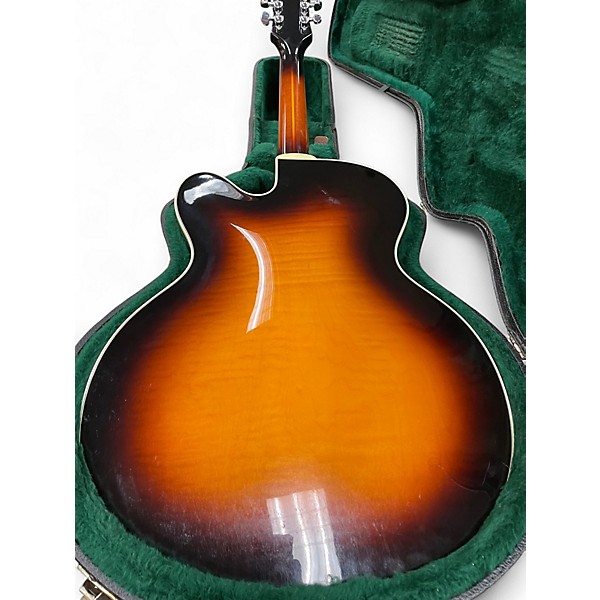 Used Guild X150 Vintage Sunburst Hollow Body Electric Guitar