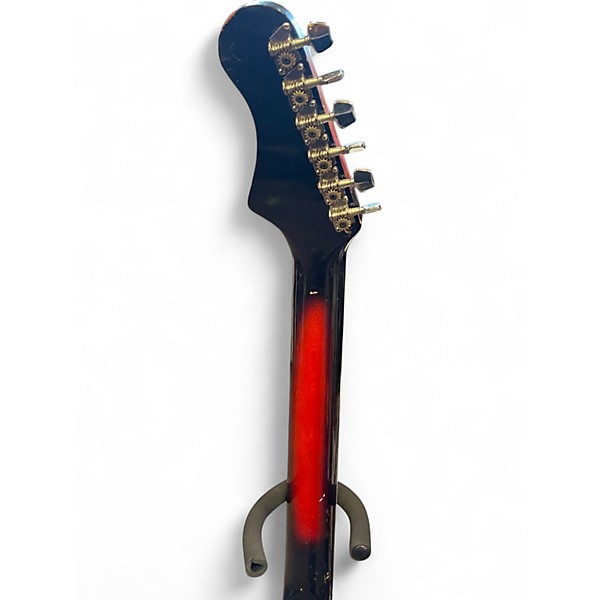 Vintage 1964 Silvertone 1478 Candy Apple Red Solid Body Electric Guitar