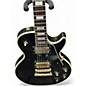 Vintage 1970s Aria LES PAUL CUSTOM Black Solid Body Electric Guitar thumbnail