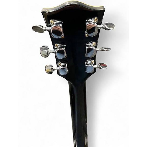 Vintage 1970s Aria LES PAUL CUSTOM Black Solid Body Electric Guitar