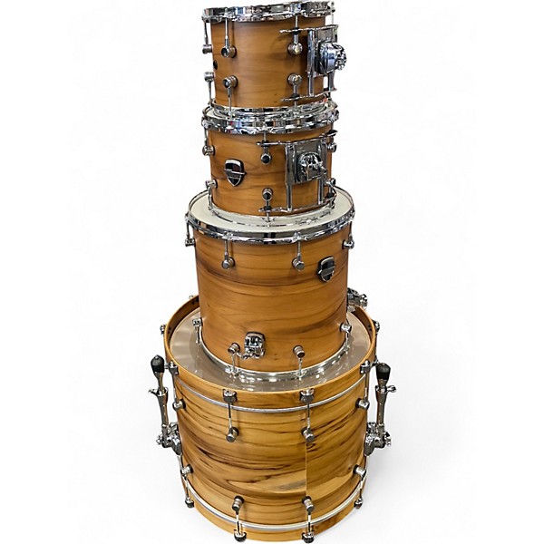 Used Odery 4 Piece Custom Shop Teakwood Drum Kit