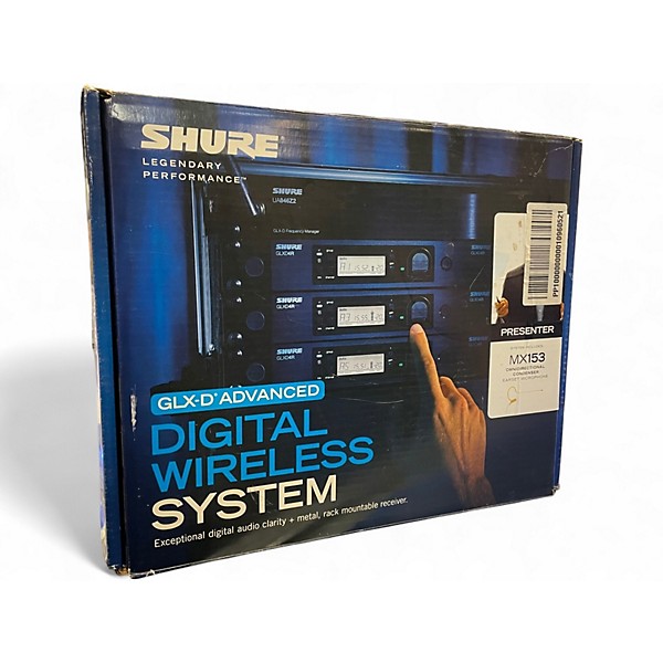 Used Shure GLXD14R Wireless System