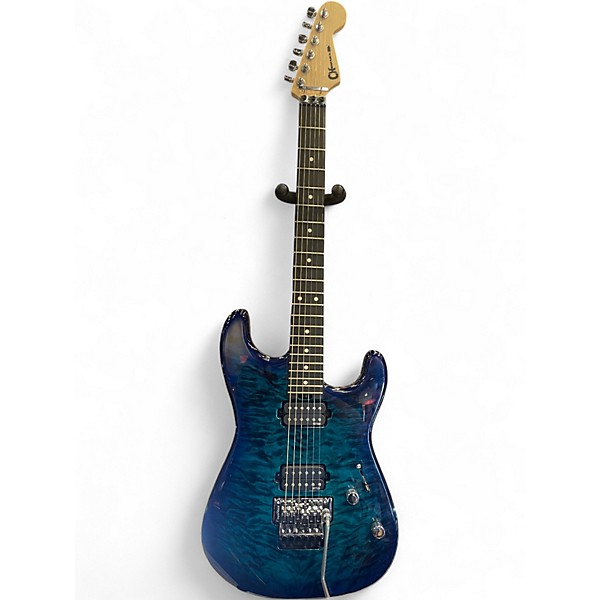 Used Charvel pro mod dk24 chlorine burst Solid Body Electric Guitar