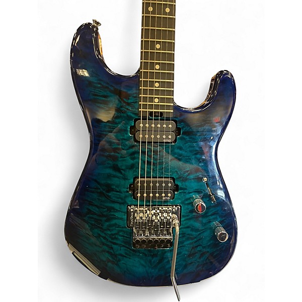 Used Charvel pro mod dk24 chlorine burst Solid Body Electric Guitar