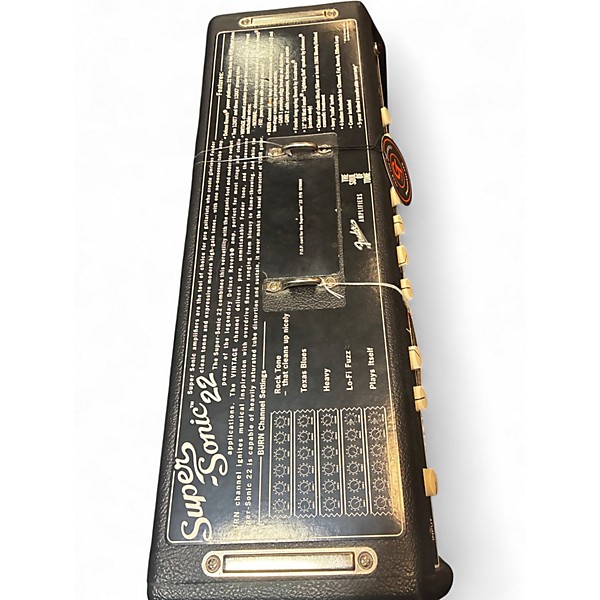 Used Fender Super Sonic 22 22W Tube Guitar Amp Head