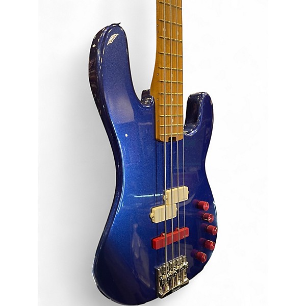 Used Charvel PRO MOD SAN DIMAS PJ MYSTIC BLUE Electric Bass Guitar