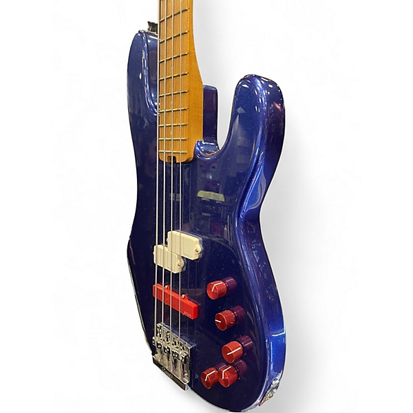 Used Charvel PRO MOD SAN DIMAS PJ MYSTIC BLUE Electric Bass Guitar