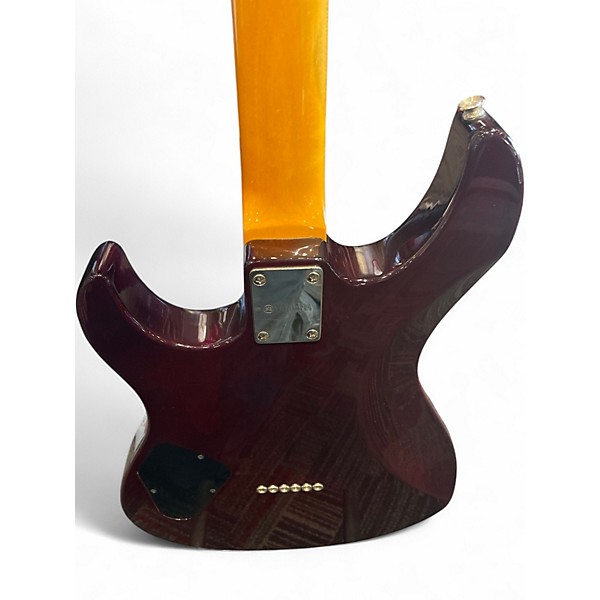 Used Yamaha Pac611hfm trans red Solid Body Electric Guitar