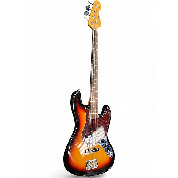Used Vintage REISSUED SERIES VJ74 3 Color Sunburst Electric Bass Guitar