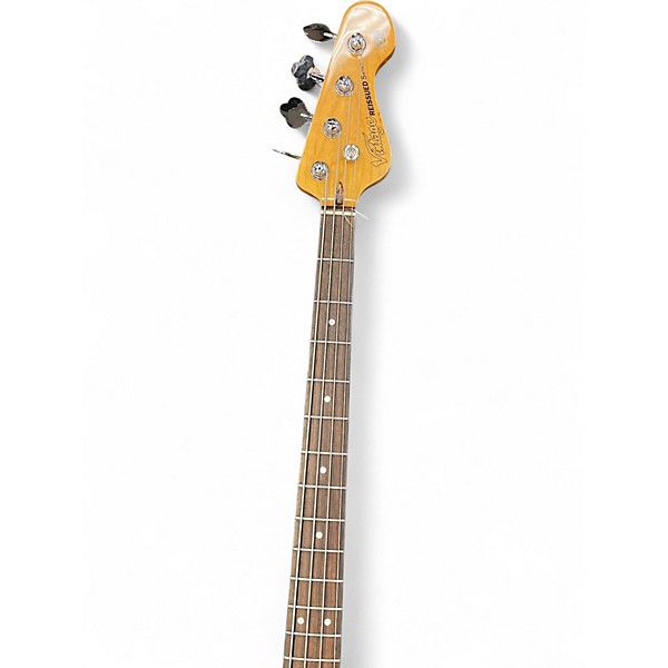 Used Vintage REISSUED SERIES VJ74 3 Color Sunburst Electric Bass Guitar