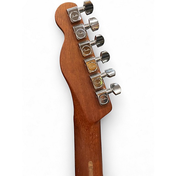 Used Fender Acoustasonic Player Telecaster Black Acoustic Electric Guitar