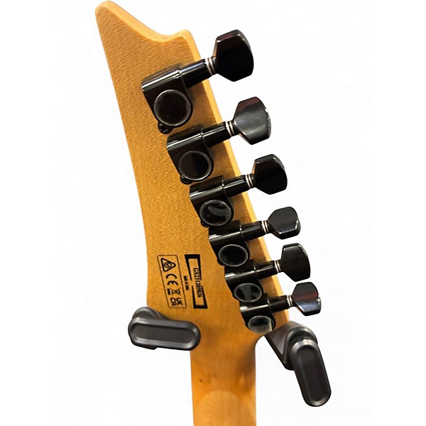 Used Ibanez RG320 Transparent Blue Sunburst Solid Body Electric Guitar