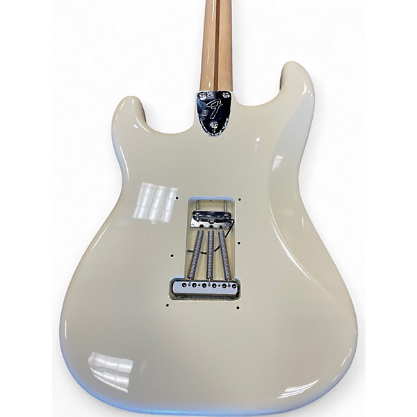 Used Fender Ritchie Blackmore Signature Stratocaster Olympic White Solid Body Electric Guitar