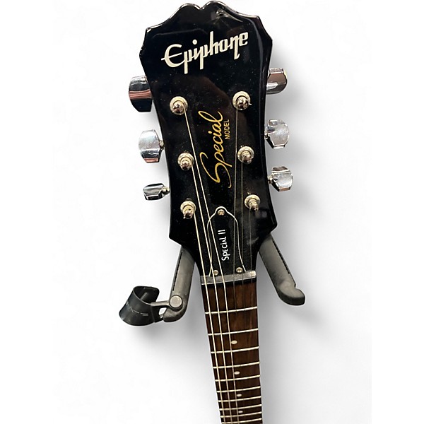 Used Epiphone Les Paul Special II Black Solid Body Electric Guitar
