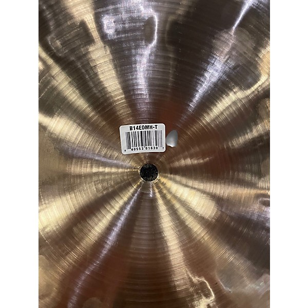 Used MEINL 14in Byzance Medium Hi Hat Top Cymbal
