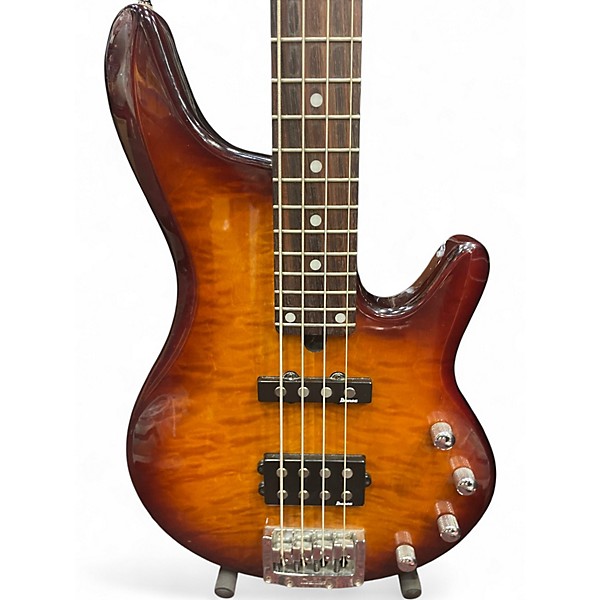 Used Ibanez RDGR 2 Tone Sunburst Electric Bass Guitar
