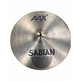Used SABIAN 15in AAX Series Dark Crash Cymbal