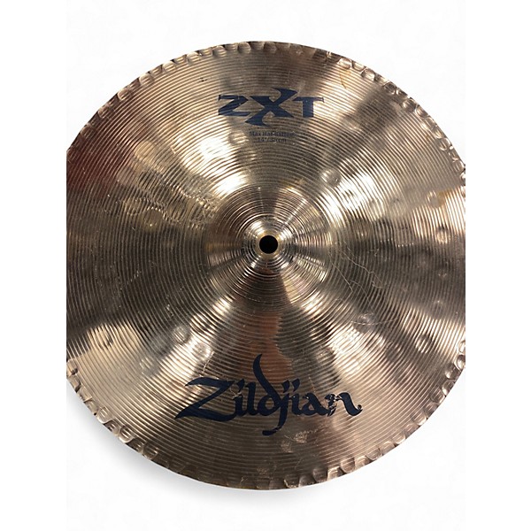 Used Zildjian 14in ZXTN Max Hat set Cymbal