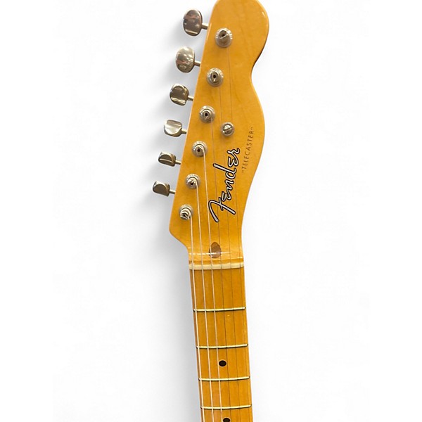 Used Fender 10 FOR 15 AMERICAN VINTAGE 1951 KORINA TELECASTER Vintage White Solid Body Electric Guitar