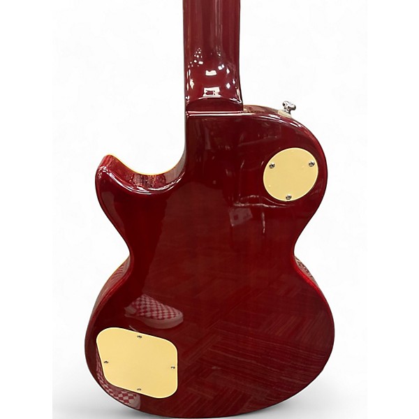 Used Epiphone Les Paul Classic Quilt Cherry Solid Body Electric Guitar