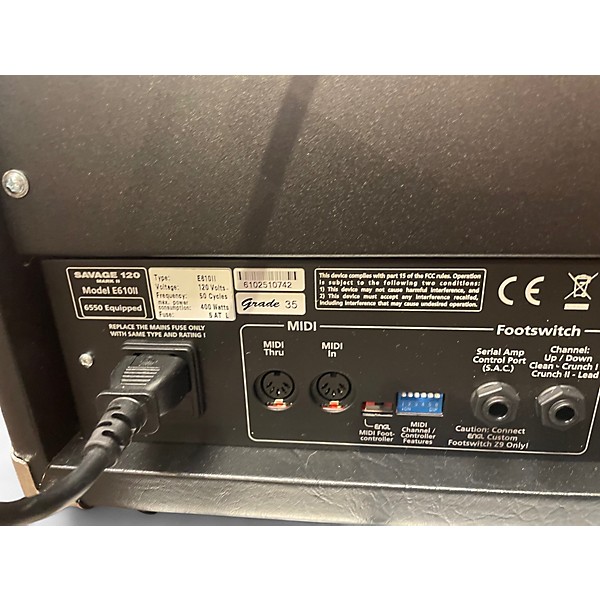 Used ENGL Savage Mk2 120W Tube Guitar Amp Head