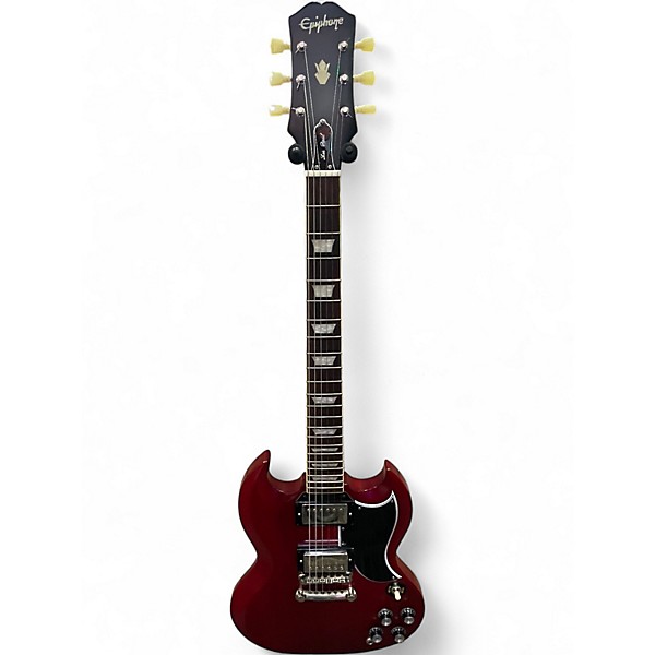 Used Epiphone 1961 SG LES PAUL STANDARD Cherry Solid Body Electric Guitar