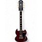 Used Epiphone 1961 SG LES PAUL STANDARD Cherry Solid Body Electric Guitar thumbnail