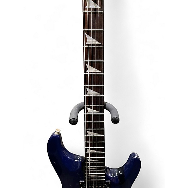 Used Brownsville "super strat"  blue Solid Body Electric Guitar