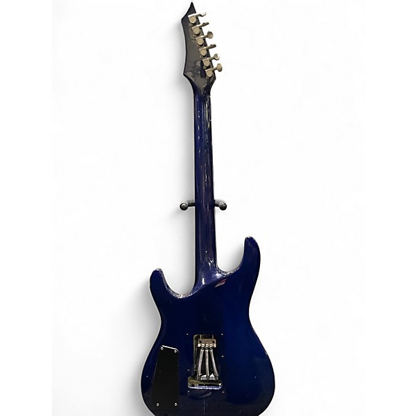 Used Brownsville "super strat"  blue Solid Body Electric Guitar