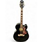 Used Epiphone J-200 EC STUDIO Black Acoustic Guitar thumbnail