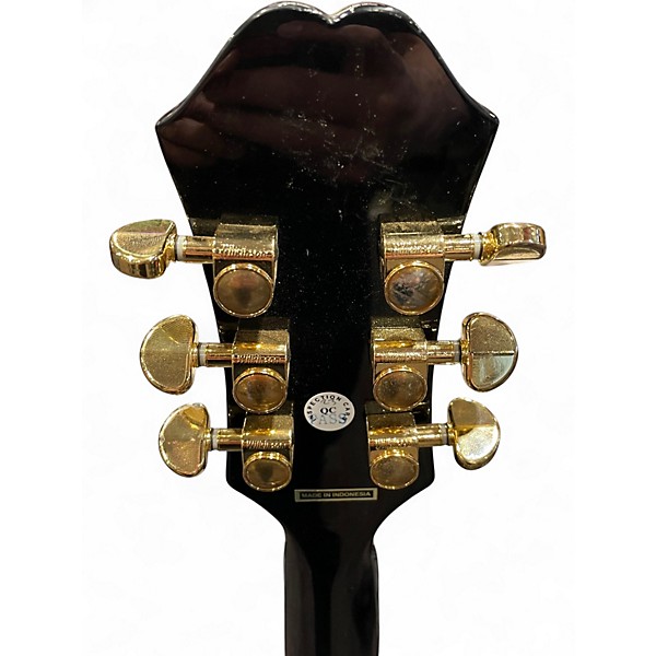 Used Epiphone J-200 EC STUDIO Black Acoustic Guitar