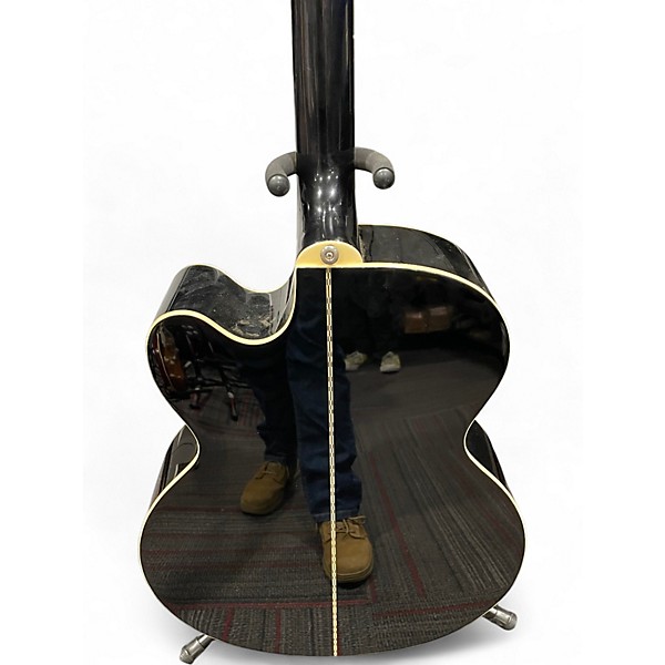 Used Epiphone J-200 EC STUDIO Black Acoustic Guitar