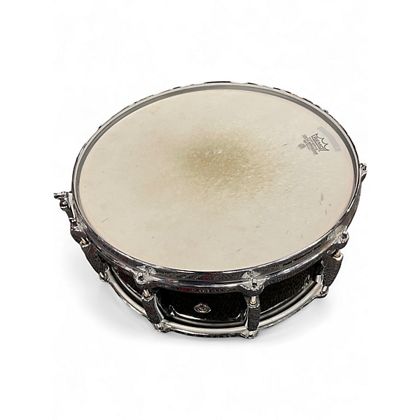 Used Pearl 14in MASTERS SNARE Black Drum