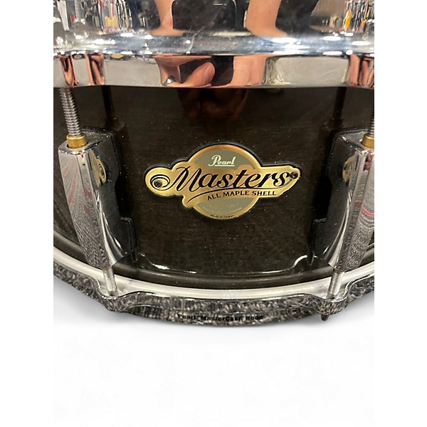 Used Pearl 14in MASTERS SNARE Black Drum
