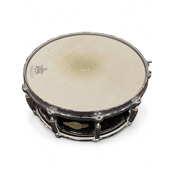 Used Pearl 14in MASTERS SNARE Black Drum