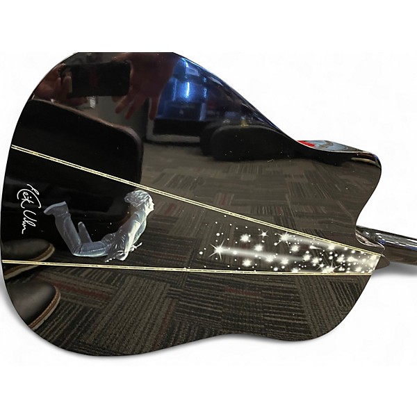 Used Keith Urban NIGHTSTAR Natural Acoustic Electric Guitar