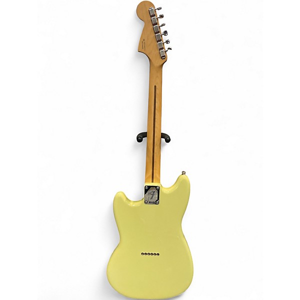 Used 2025 Fender player ii series mustang Hialeah Yellow Solid Body Electric Guitar
