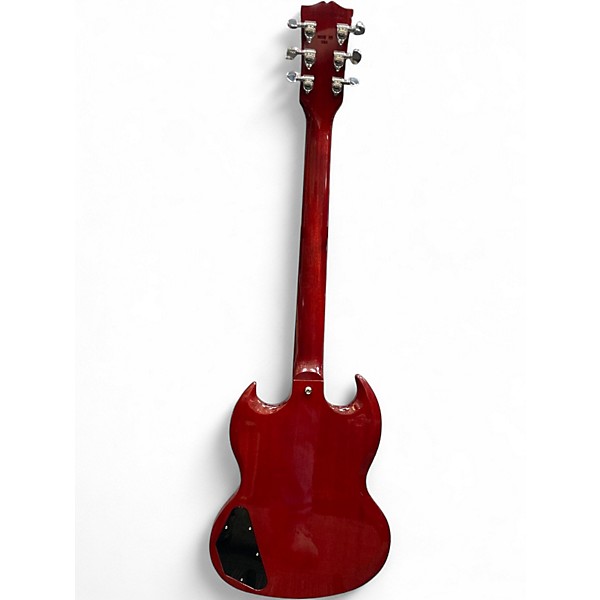Used 2021 Gibson SG Trans Red Solid Body Electric Guitar