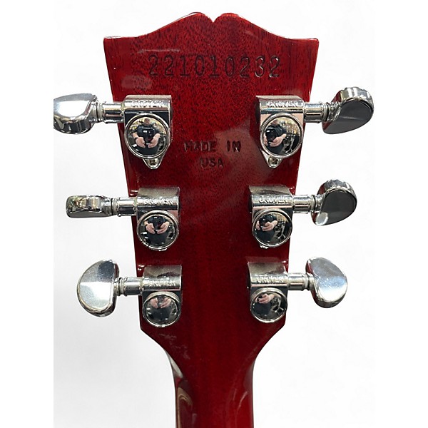 Used 2021 Gibson SG Trans Red Solid Body Electric Guitar