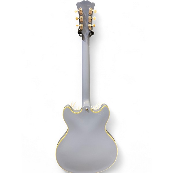 Used D'Angelico Excel DC Tour Slate Blue Hollow Body Electric Guitar