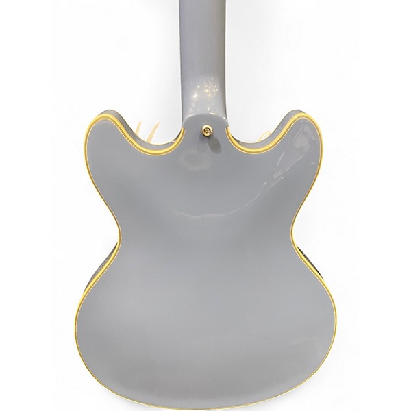 Used D'Angelico Excel DC Tour Slate Blue Hollow Body Electric Guitar