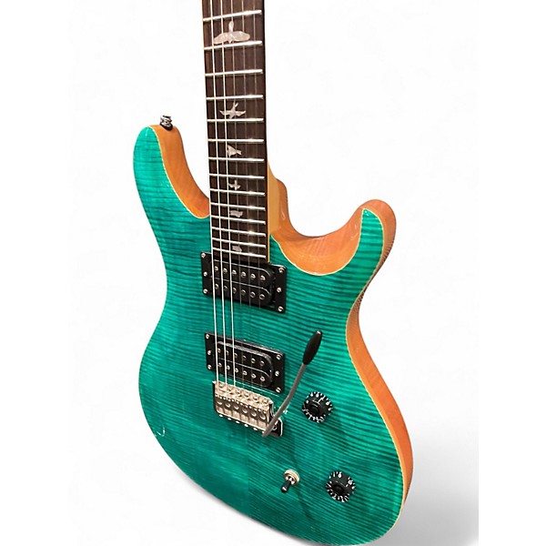 Used PRS SE CE24 Turquoise Solid Body Electric Guitar